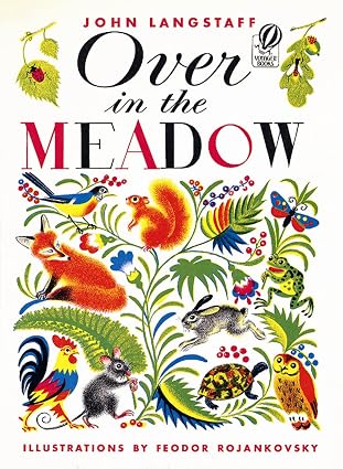 product: Over in the Meadow: A Classic Counting Song Come to Life―Meadow Animals, Playful
